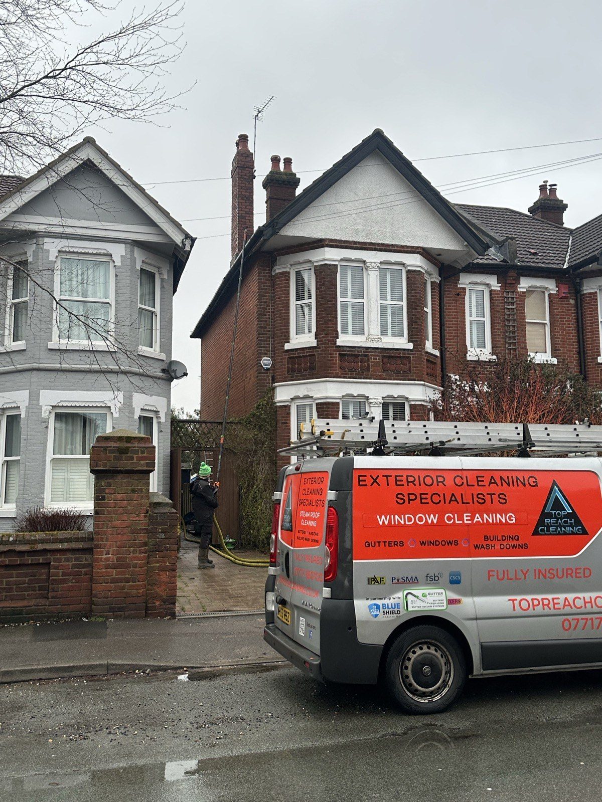 Before — Gutter clearance — Gorseinon SA4