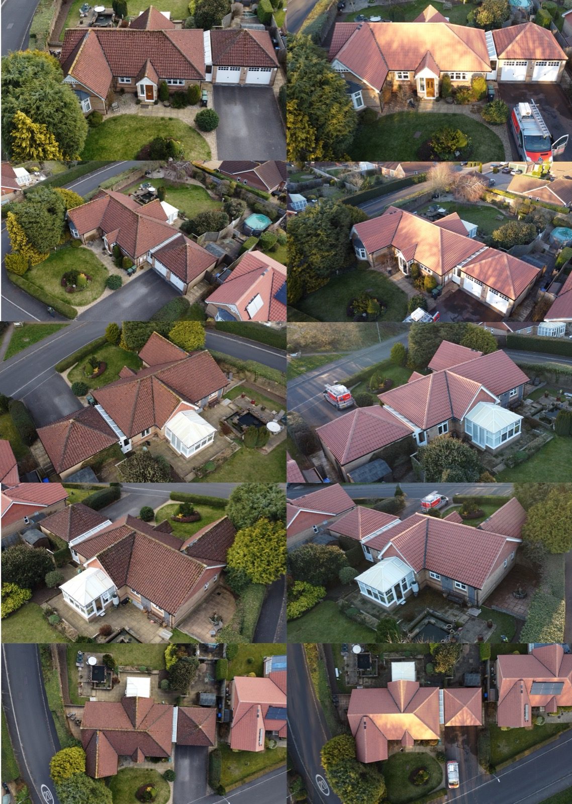 Before — Moss removal — Llwynhendy SA14