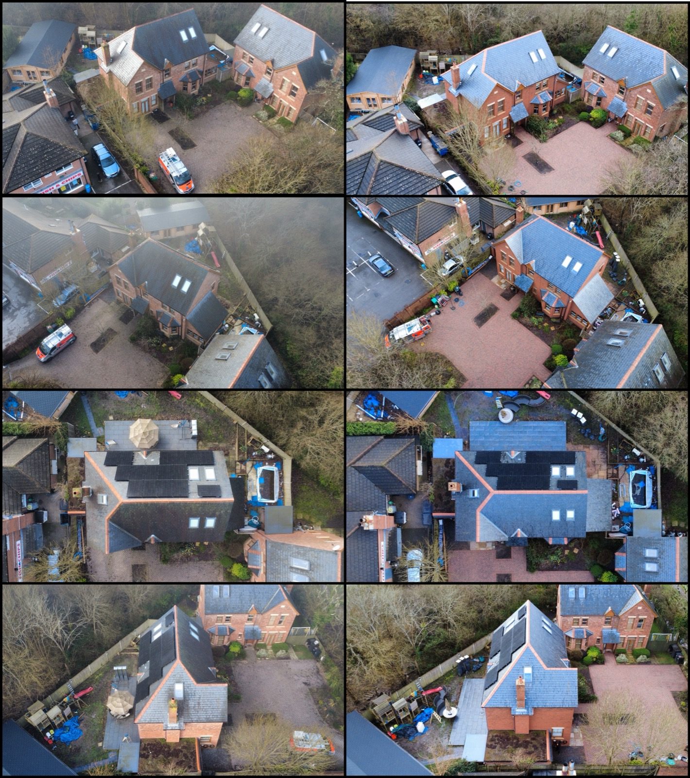 Before — Steam roof clean — Llanelli SA15